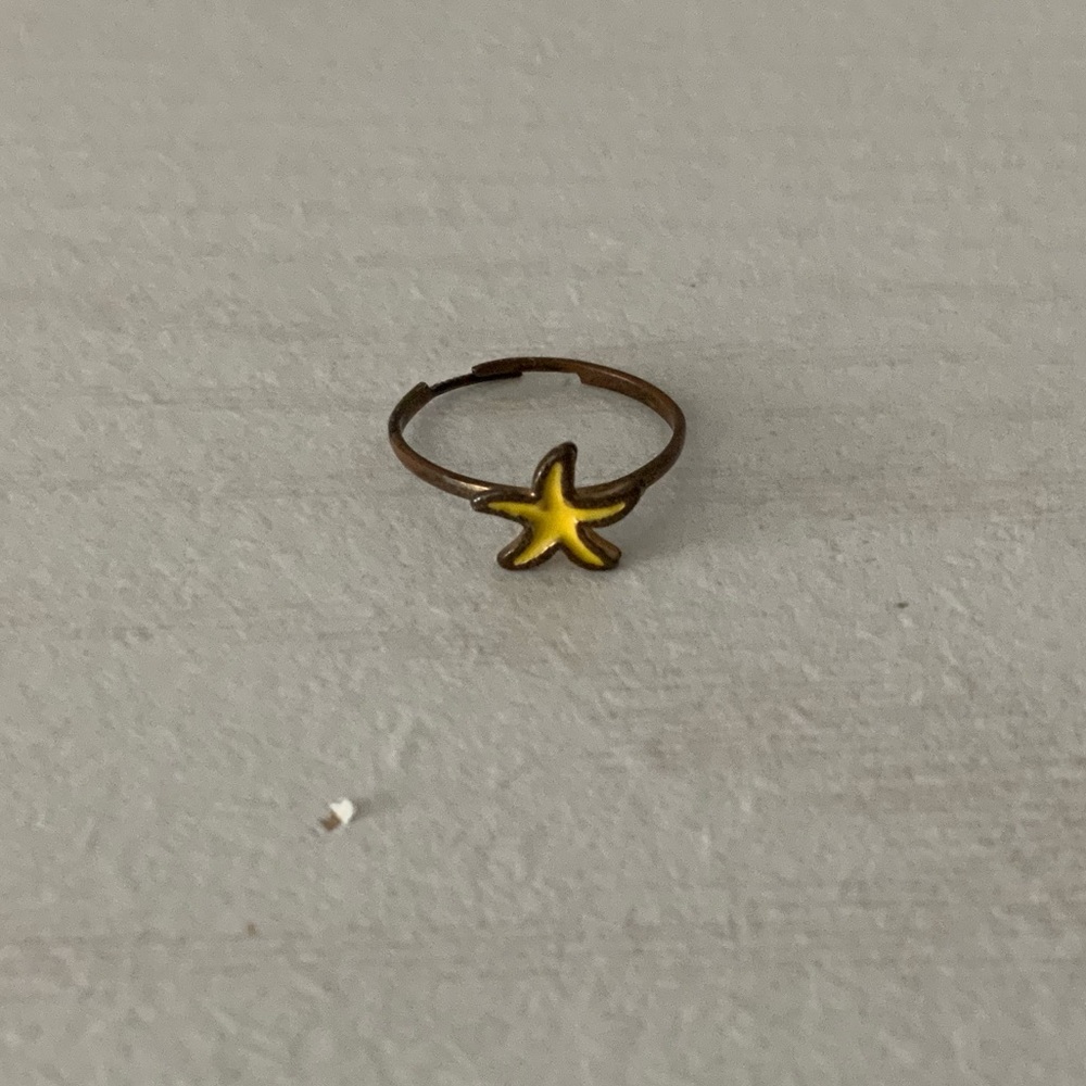 Yellow Star Ring